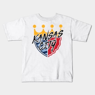 kansas city crown Kids T-Shirt